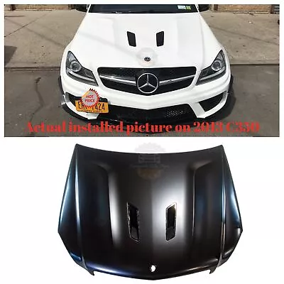 Mercedes Benz Black Series 507 Style Aluminum Hood For 12-14 W204 Coupe & Sedan • $1430