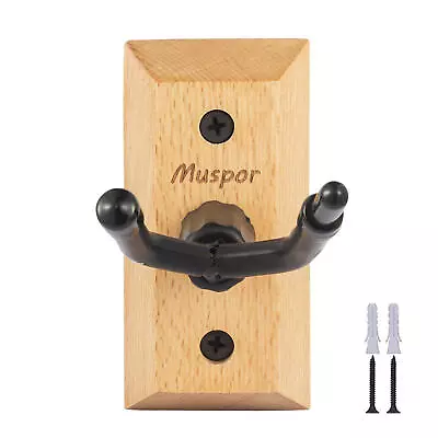 Violin Wall Mount Bow Hanger Hook Holder Wall Mounted Hanging Stand Wood Bass • $12.45