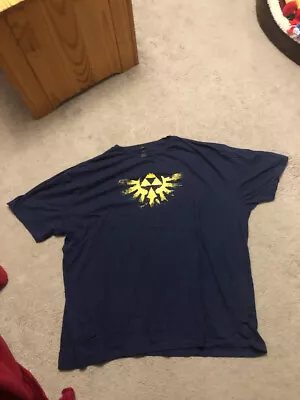 Legend Of Zelda Triforce T-Shirt - Never Been Worn - 3XL • £9.99