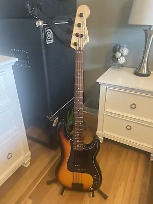 Fender Precision Bass Mexico 1999 Sunburst. Vintage.  One Of A Kind. • $599.99