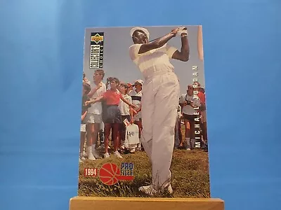 Michael Jordan Collector's Choice 1994 Pro Files #204 Golf Golfing • $2.79