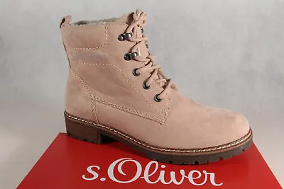 S.Oliver Ankle Boots Rose 26212 New • $60.74