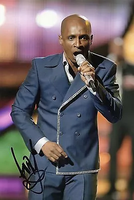 Singer Songwriter Andy Abraham Hand Signed Photo 12x8  X Factor A • £10