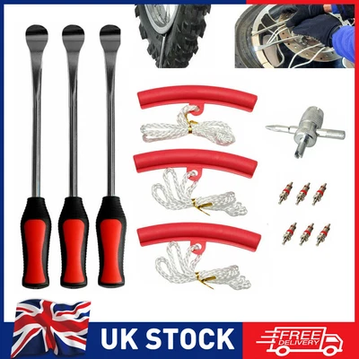£24.99 • Buy Tyre Levers Spoon Set Heavy Duty Scooter Bike Motorcycle Tire Changing Tool Kit