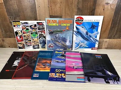 £43.47 • Buy Vtg Model Book Catalogues Revell Monogram Tamiya Airfix AMT Ertl  (Lot Of 9)