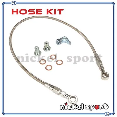 Turbo Oil Feed Pipe Line Hose Kit Mitsubishi Lancer GSR 4G93T 1.8T TD04L TD04HL • $20.90