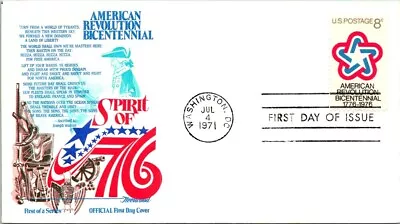 C79-0642 *american Revolution Bicent. *fleetwood Fdc U/a. • $0.01