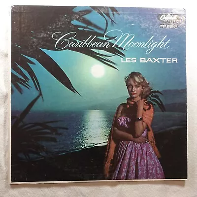 $8.33 • Buy Les Baxter Caribbean Moonlight Capitol T-733 Record Album Vinyl LP