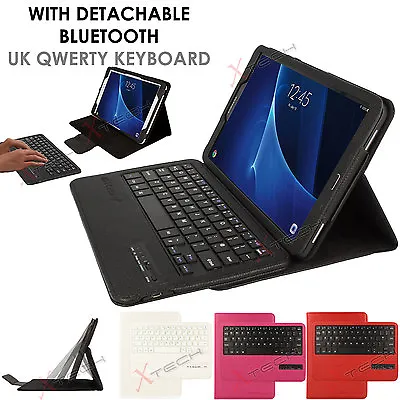 £21.95 • Buy Bluetooth Keyboard Leather Case +Stand For Samsung Galaxy Tab A 10.1 T580 Series