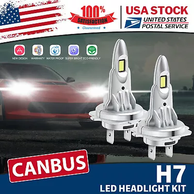 H7 LED Headlight High Or Low Beam Bulbs Plug & Play CANBUS For Toyota MR2 Spyder • $18.99