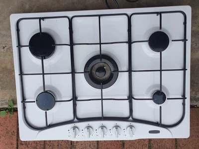 $105 • Buy Technika White Enamel Gas Cooktop