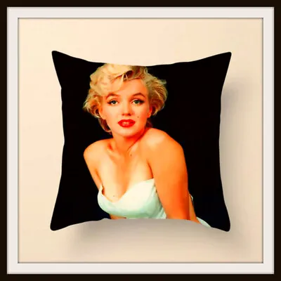 Marilyn Monroe Cushion COVER.  NEW Printed Both Sides Movie Star Hollywood • $10.99