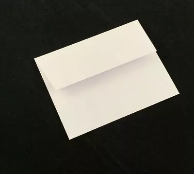 White Starbrite Announcement Envelopes A2 #80 5.75  X 4.375  Square Flap  • $7.99