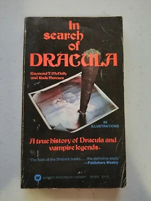 Vintage Paperback Book - In Search Of Dracula By Raymond T. McNally • $9.99
