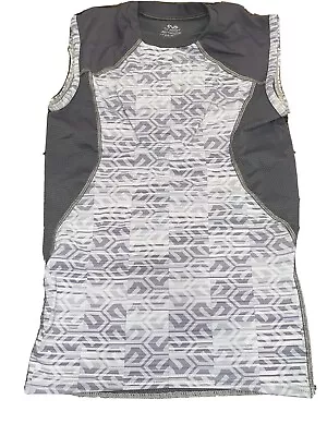 Boys McDavid Hexpad Grey Baseball Heart Guard Shirt Chest Protector Youth Medium • $14.99