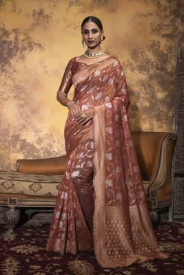 $42.75 • Buy Bollywood Indian Pakistani Span Cotton Saree Jacquard Woven Design Wedding Saree