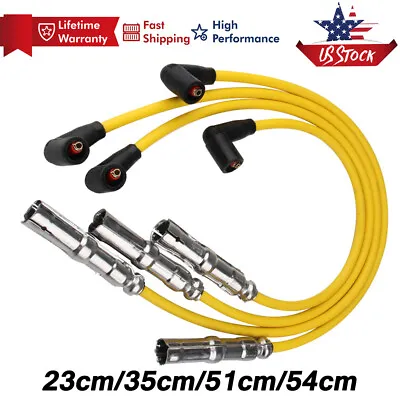 8mm Spark Plug Ignition Wire Cable Set For VW Volkswagen Jetta Golf Beetle 27588 • $19.96