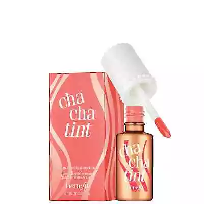 £14.99 • Buy Benefit ChaCha Tint Mango Tinted Lip & Cheek Stain 6ml