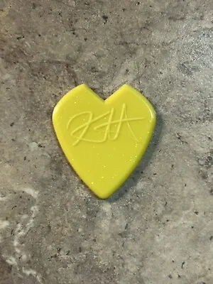 Metallica “Kirk Hammett”  Yellow Sparkle Signature Guitar Pick-72 Seasons • $4