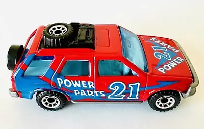 1997 MATCHBOX MB56 ISUZU RODEO RED POWER PARTS Diecast 1/64 4x4 • $9.95