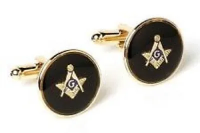 Freemason  Masonic Cufflinks  !!manufacturers Direct Pricing!! • $17.99