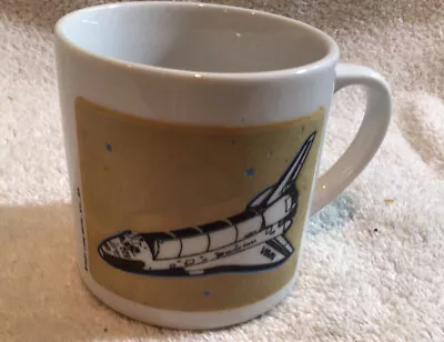 Nasa Lockheed White Coffee Mug Cup Space Shuttle Collectable  • $8.57