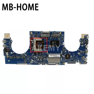 GL702VS Motherboard For ASUS S7VS GL702V GL702VSK Mainboard I5 I7 CPU GTX1070 • $195.64