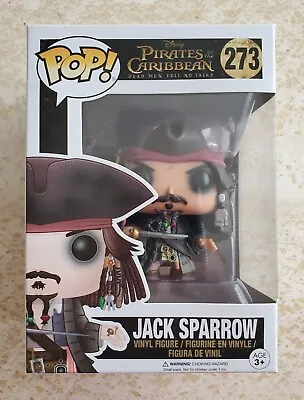 Funko Pop Jack Sparrow Pirates Of The Caribbean #273 Disney • £77.85