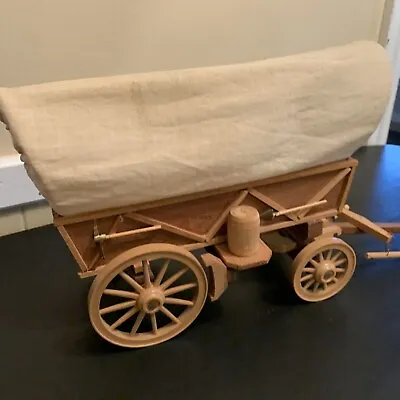 $50 • Buy Vintage Wooden Covered Wagon From Kit