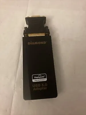 Diamond Multimedia DIAMOND BVU3500 DL-3500 Graphic Adapter - USB 3.0 - 2560 X 16 • $17