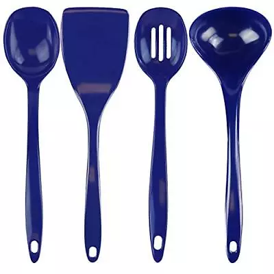 Melamine Cooking Utensils Set Anti-Scratch Heat Resistant Cooking Utensils 4Pcs • $24.32