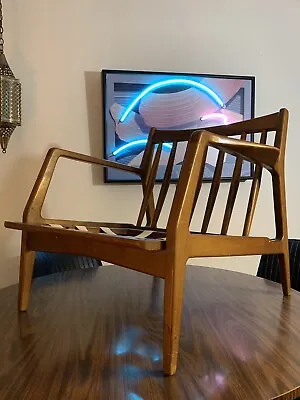 Mid Century Danish Modern Chair By Lawrence Peabody For Selig • $1000