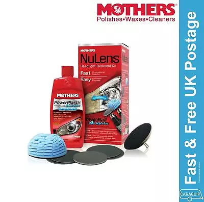 Mothers Powerball 4Lights Headlight Lens Restoration Kit • $37.83