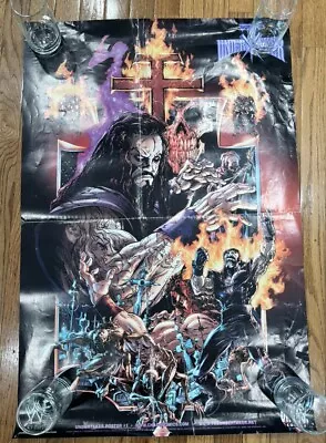 VTG WWF Attitude Undertaker Poster #1 Chaos Comics Reb Young 1999 36  X 24  READ • $59.99