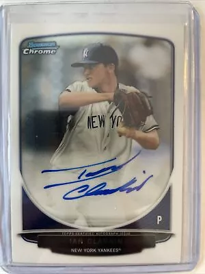 2013 Bowman Chrome Draft Ian Clarkin AUTO Prospect Autograph Yankees Cubs • $3