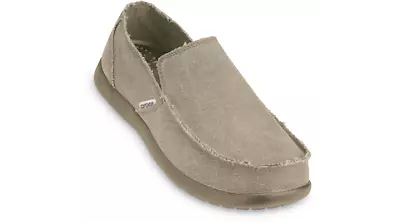 Crocs Men’s Loafers - Santa Cruz Slip On Canvas Loafers Slip On Shoes For Men • $41.23