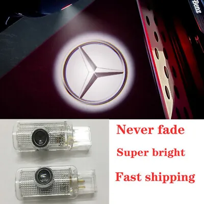 No Fading For Mercedes ML Door Courtesy LED Light Ghost Shadow Laser Projector • $18.95