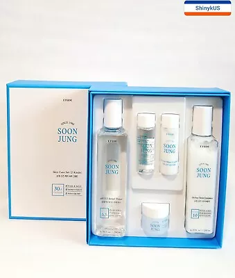 [ETUDE] SoonJung Hypoallergenic Skincare Set (2kinds) /Dry & Sensetive Skin • $42