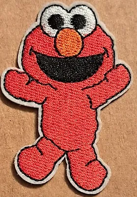 Sesame Street Elmo Embroidered Iron On Patch • $5.95