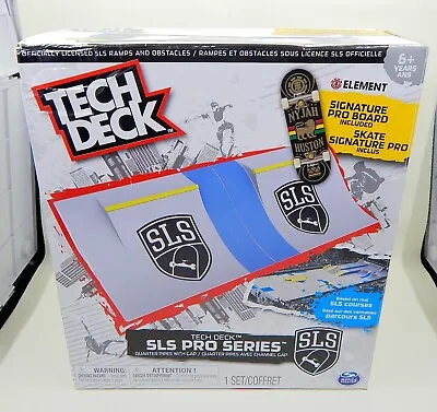 Tech Deck SLS Pro Series Quarter Pipes With Gap Skateboard Set Missing Clips • $24.99