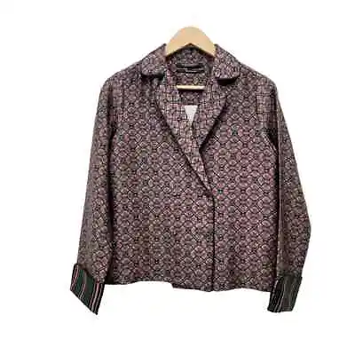 Maison Scotch Double Breasted Structured Pajama Shirt Size XS • $28.50