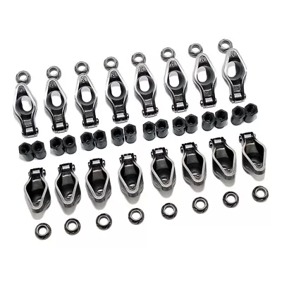 SBC 350 Vortec Chevy Roller Tip Rockers 1.5 Ratio 3/8 W/ Polylocks Self Aligning • $89.99