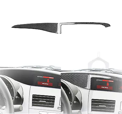 Real Carbon Fiber Interior Dashboard Screen Console Panel Cover Trim For Mazda 3 • $19.62