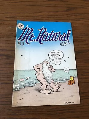 Mr. Natural #3 (First Print) Kitchen Sink 1977 Rare • $29.99