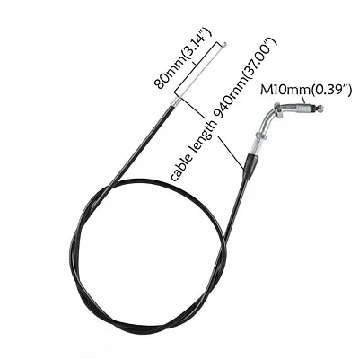 41  Throttle Cable 2 Stroke 49cc 50 60 80cc Motorized Bicycle Mini Chopper Bike  • $8.79