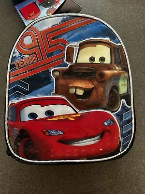 Cars Lunch Bag.Expandable/Insulated.Disney Pixar.Lightning McQueen Tow Mater.New • $19.90