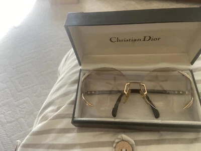 $174.95 • Buy Vtg Christian Dior 2056 41 Womens Butterfly Glasses Frames Only W/ Original Box