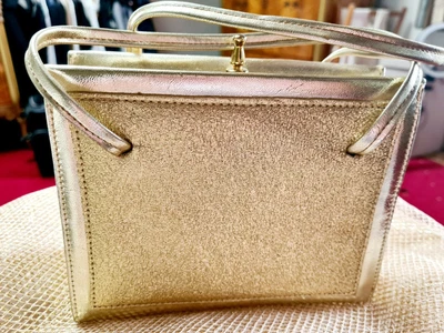 £15 • Buy Ladies Gold Evening Bag Maclaren From Norwich
