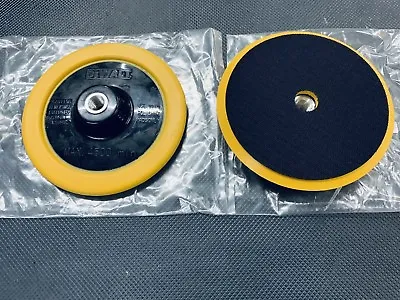 2-qty Dewalt 7  Backing Polisher Hook & Loop Pad Fit Makita-Milwaukee * N092491  • $35