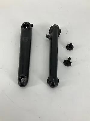 Haro Bikes BMX 3 Piece Crank Arms Mid School Black 175mm Good Condition • $44.99